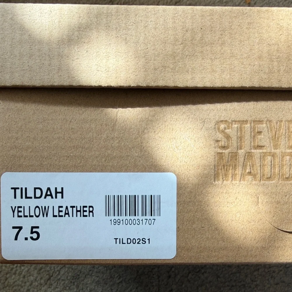 New! Steve Madden Tildah leather Heels - Picture 9 of 9